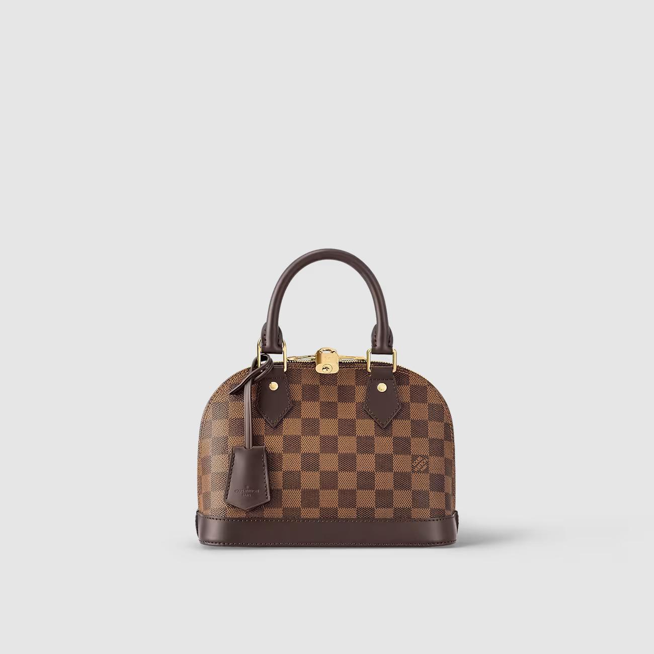 Túi Louis Vuitton Alma BB Damier Ebene Nữ